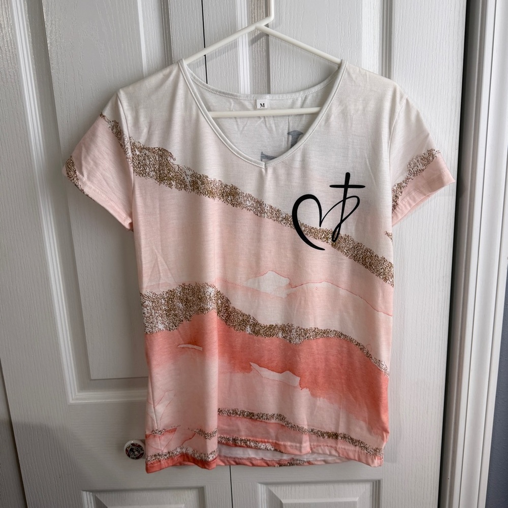 Jesus has my back short sleeve tee size medium